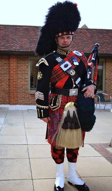 Black Watch Military Piper