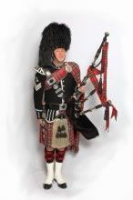 Full ceremonial dress piper